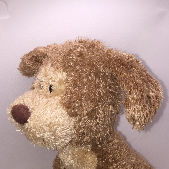 Gund Cocoa Holiday Dog Plush Stuffed Animal Puppy Brown Beige - Picture 11 of 12